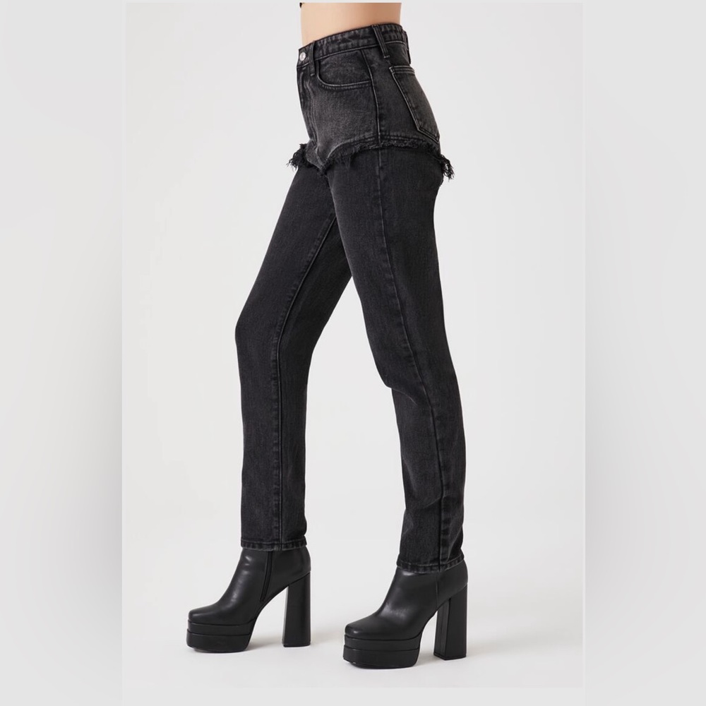 F21 Reworked High-rise Jeans - Picture 2 of 6